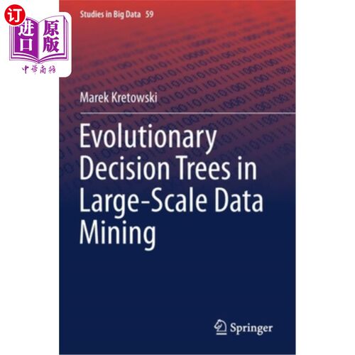 海外直订Evolutionary Decision Trees in Large-Scale Data Mining 大规模数据挖掘中的进化决策树