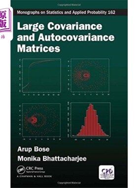 海外直订Large Covariance and Autocovariance Matrices
