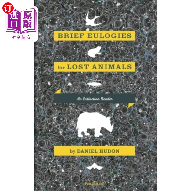 海外直订Brief Eulogies for Lost Animals 致走失动物的简短颂词