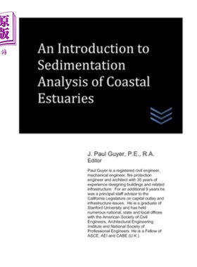 海外直订An Introduction to Sedimentation Analysis of Coastal Estuaries 海岸河口沉积分析导论