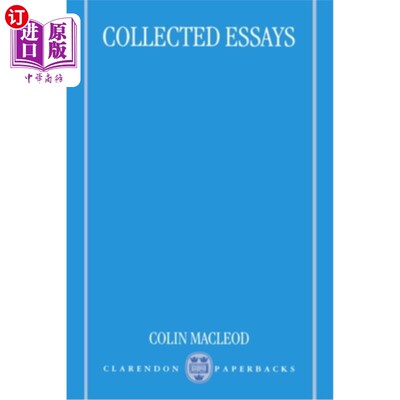 海外直订Collected Essays 散文集