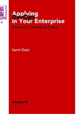 海外直订Applying DesOps in Your Enterprise 在企业中应用DesOps