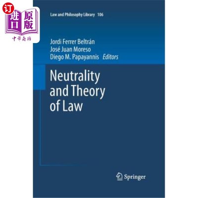 海外直订Neutrality and Theory of Law 中立与法律理论