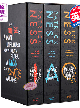 混沌行走盒装CHAOS WALKING PACK英文原版Patrick Ness【中商原版】