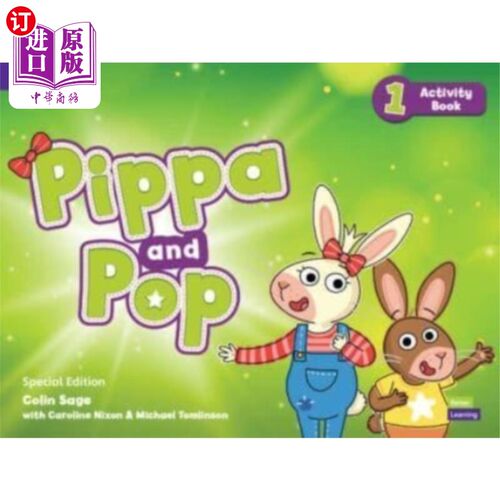 海外直订Pippa and Pop Level 1 Activity Book Special Edit... Pippa和Pop一级活动手册特别版