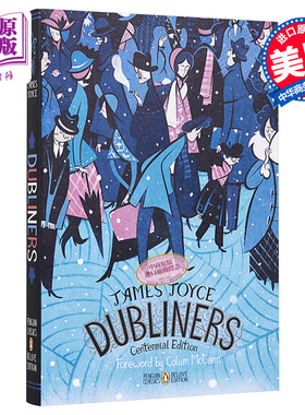 乔伊斯 都柏林人 企鹅经典豪华毛边版 Dubliners (Penguin Classics Deluxe Edition) 英文原版 James Joyce【中商原版】