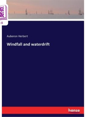 海外直订Windfall and waterdrift 横财和漂流