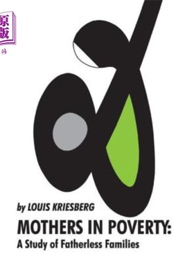 海外直订Mothers in Poverty: A Study of Fatherless Families 贫困母亲：无父家庭研究