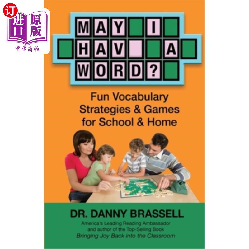 海外直订May I Have a Word?: Fun Vocabulary Strategies & Games for School & Home 我能和你说句话吗？：学校和家庭的有