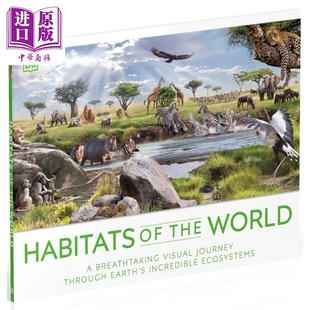 Habitats of the World DK世界栖息地 英文原版 进口图书 儿童科普绘本 自然百科知识图书【中商原版】