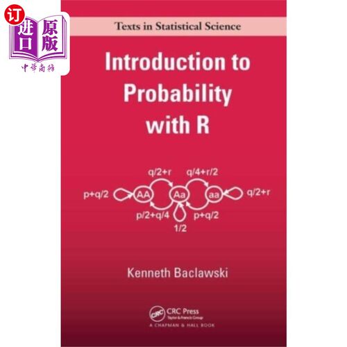 海外直订Introduction to Probability with R 概率论R