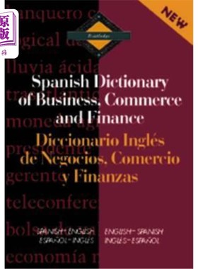 海外直订Routledge Spanish Dictionary of Business, Commerce and Finance Diccionario Ingle Routledge西