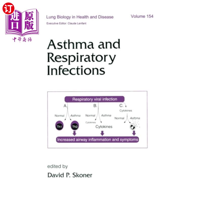 海外直订医药图书Asthma and Respiratory Infections 哮喘和呼吸道感染