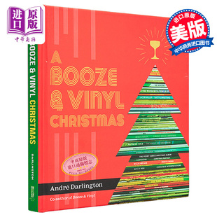 Booze 中商原版 Andre 酒和黑胶圣诞节 Darlington Vinyl 酒吧 现货 Christmas 鸡尾酒 英文原版