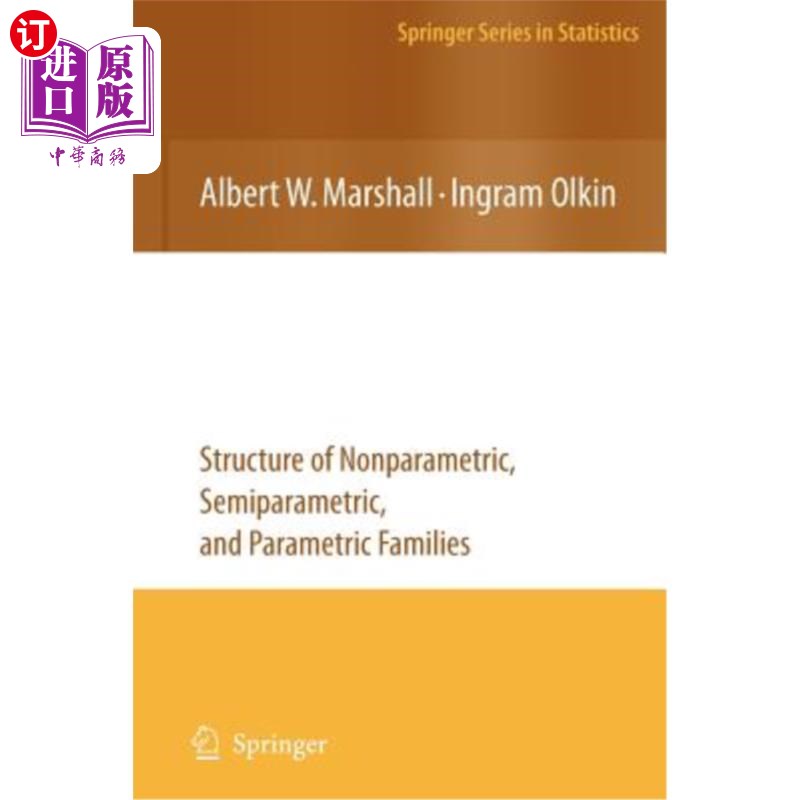 海外直订Life Distributions: Structure of Nonparametric, Semiparametric, and Parametric F 生命分布:非参数、半参数和