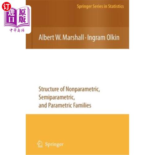 海外直订Life Distributions: Structure of Nonparametric, Semiparametric, and Parametric F 生命分布:非参数、半参数和