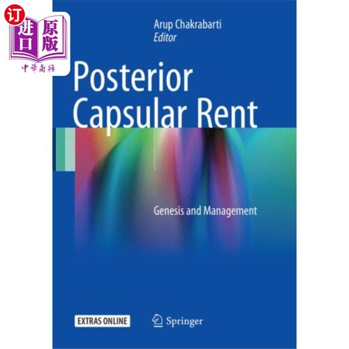 海外直订医药图书Posterior Capsular Rent 后囊膜撕裂
