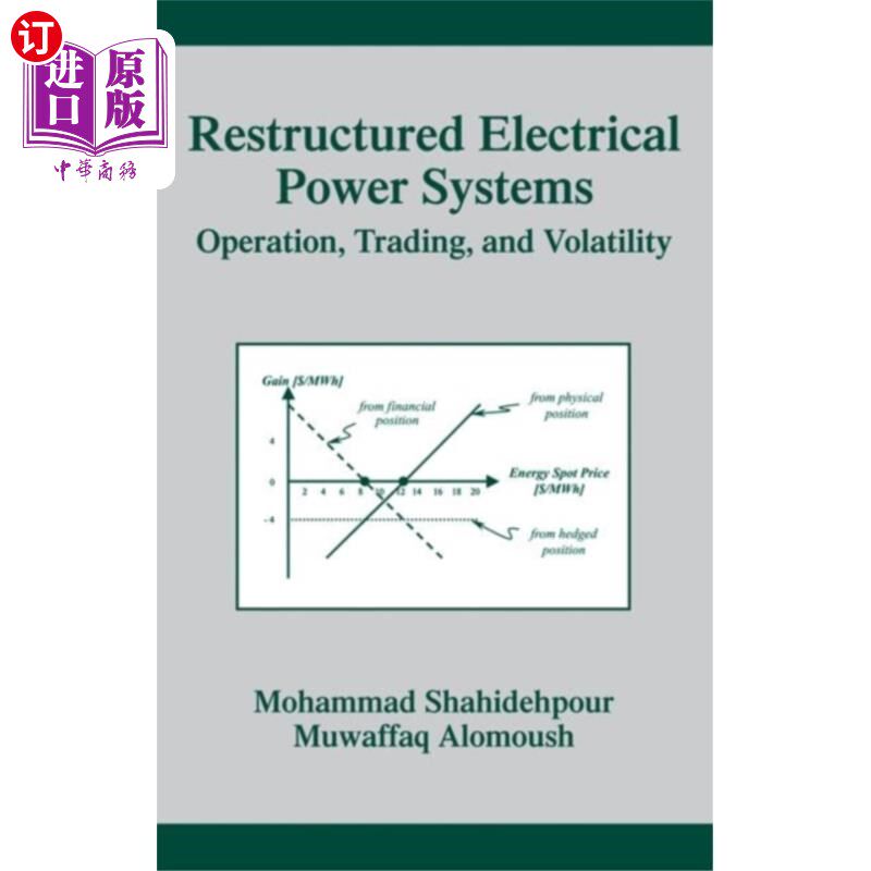 海外直订Restructured Electrical Power Systems 重组电力系统
