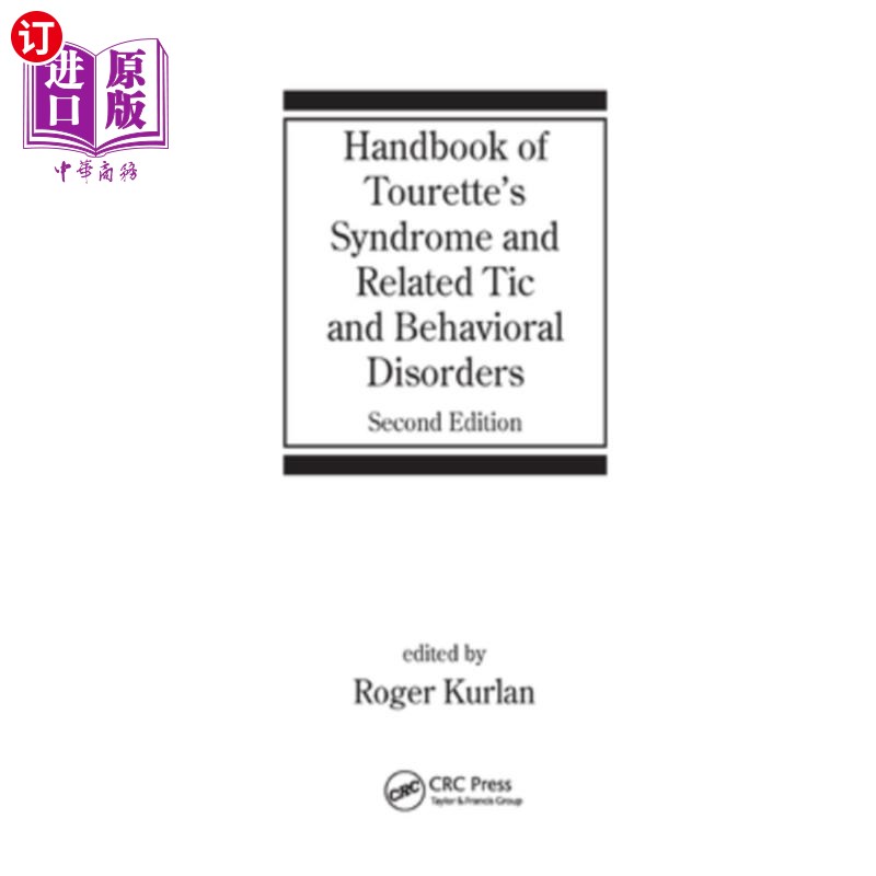 海外直订医药图书Handbook of Tourette's Syndrome and Related Tic and Behavioral Disorders 图雷特氏症及相关抽搐和行为
