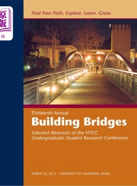 海外直订Building Bridges, 2013: Selected Abstracts of the HTCC Research Conference 桥梁建设，2013：HTCC研究会议摘要