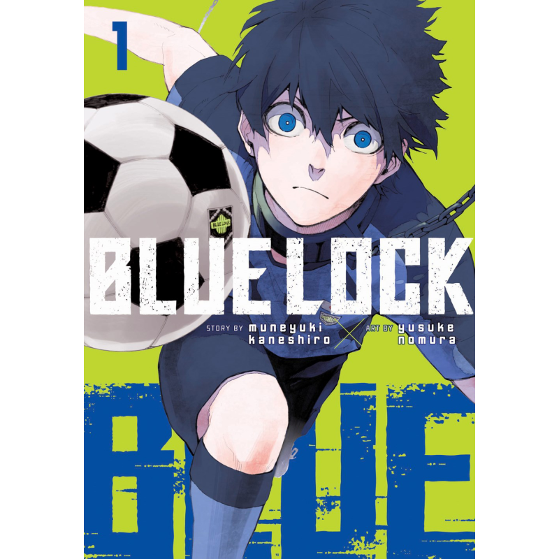 现货 漫画 Blue Lock 1-6 蓝色监狱 1-6 英文原版 平装 Kaneshiro Muneyuki【中商原版】