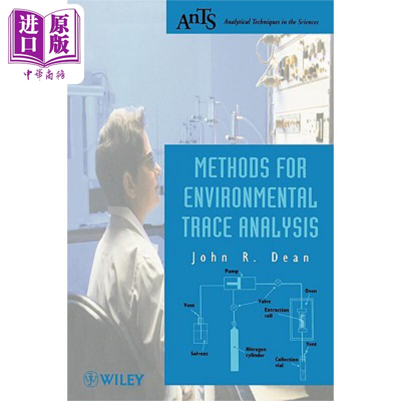 现货 环境追踪分析方法 Methods for Environmental Trace Analysis John R. Dean 英文原版 中商原版