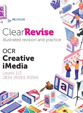 海外直订ClearRevise OCR Creative iMedia Levels 1/2 J834 cleararevise OCR Creative iMedia level 1/2 J834