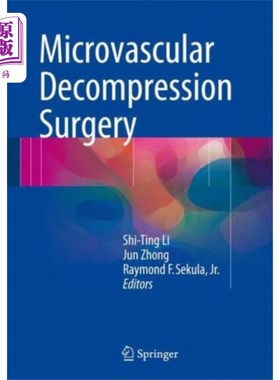 海外直订医药图书Microvascular Decompression Surgery 微血管减压术