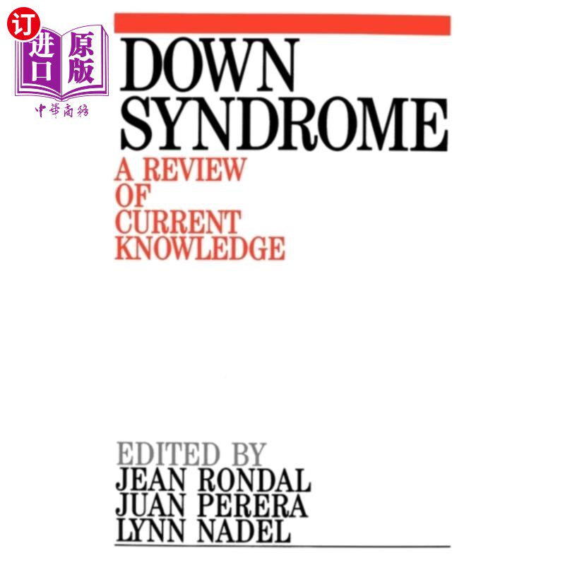海外直订Down Syndrome 唐氏综合症-当前知识综述