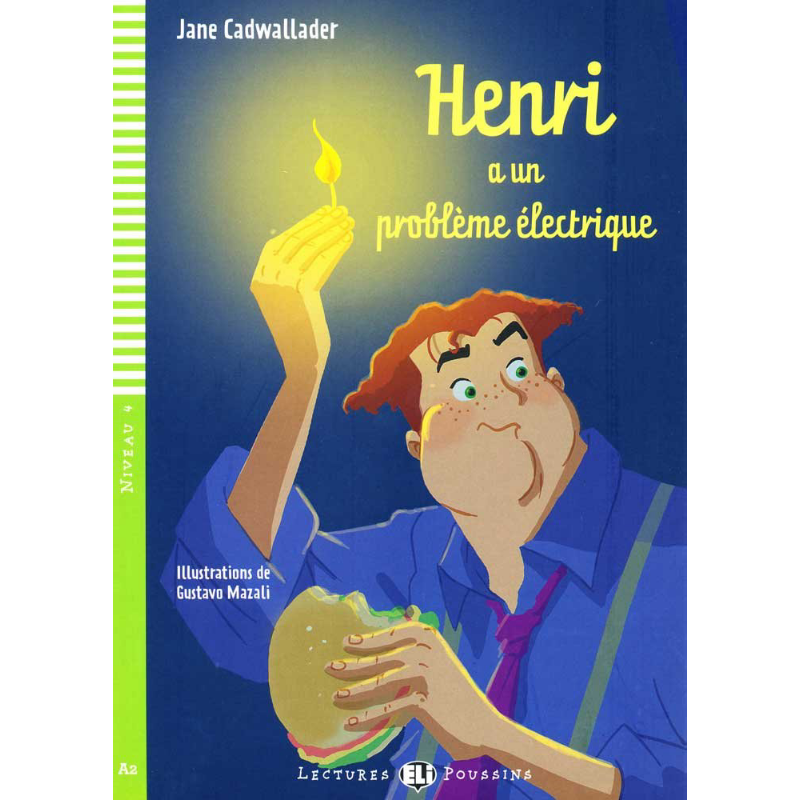 亨利的电器出了问题 配音频练习和练习答案 A2级别ELI Young French A2 Henri a un probleme electrique法文原版【中商原版?