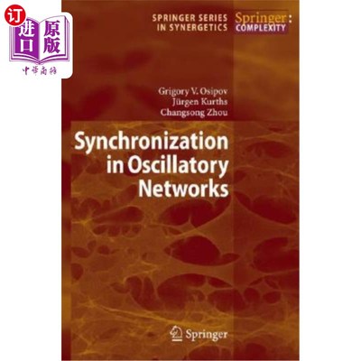 海外直订Synchronization in Oscillatory Networks 振荡中的同步