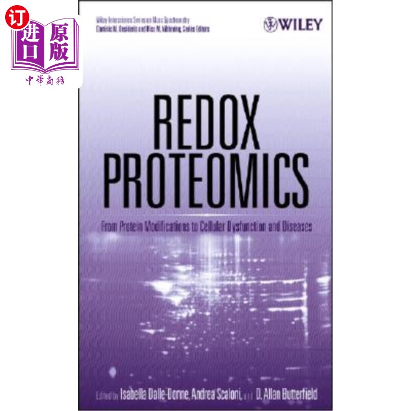 海外直订Redox Proteomics 氧化还原蛋白质组学
