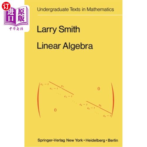 海外直订Linear Algebra 线性代数