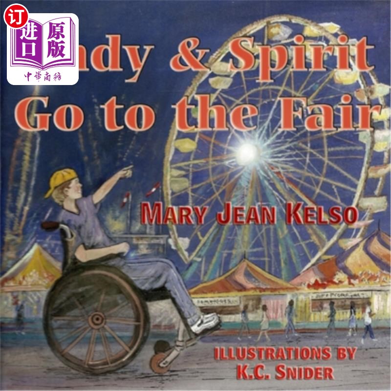 海外直订Andy and Spirit Go to the Fair 安迪和幽灵去集市了