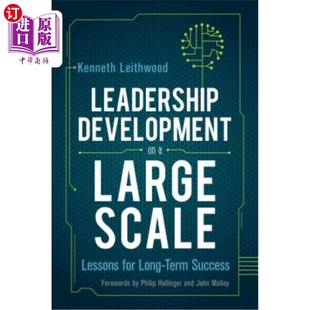 经验教训 长期成功 Long Development Term Scale Large 大规模领导力发展 海外直订Leadership Lessons Success for