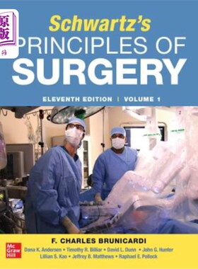 海外直订医药图书Schwartz's Principles of Surgery 2-Volume Set 11th Edition 施瓦兹的外科原理2卷集第11版