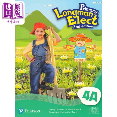 新版香港朗文小学英语教材 Primary Longman Elect 2nd 4A 学生课本 英文原版进口 少儿英文书 第二版 2023版【中商原版】