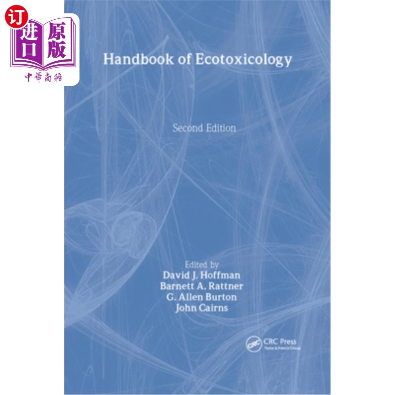 海外直订Handbook of Ecotoxicology 生态毒理学手册