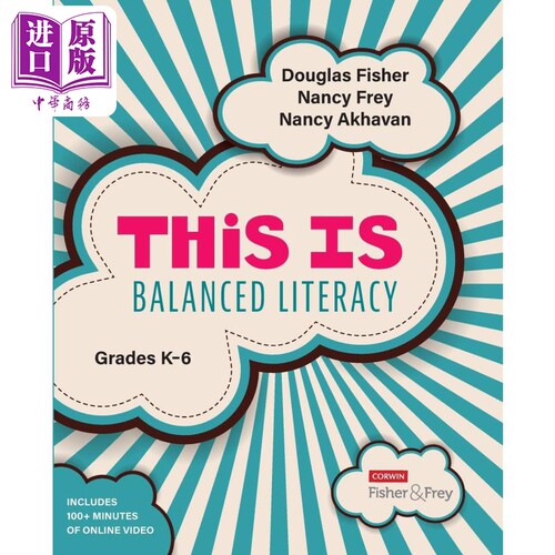 均衡识字 幼儿园-6年级 This is balanced literacy grades K-6 英文原版 进口图书 教育学与教育理论 教学参考书【中商原版?