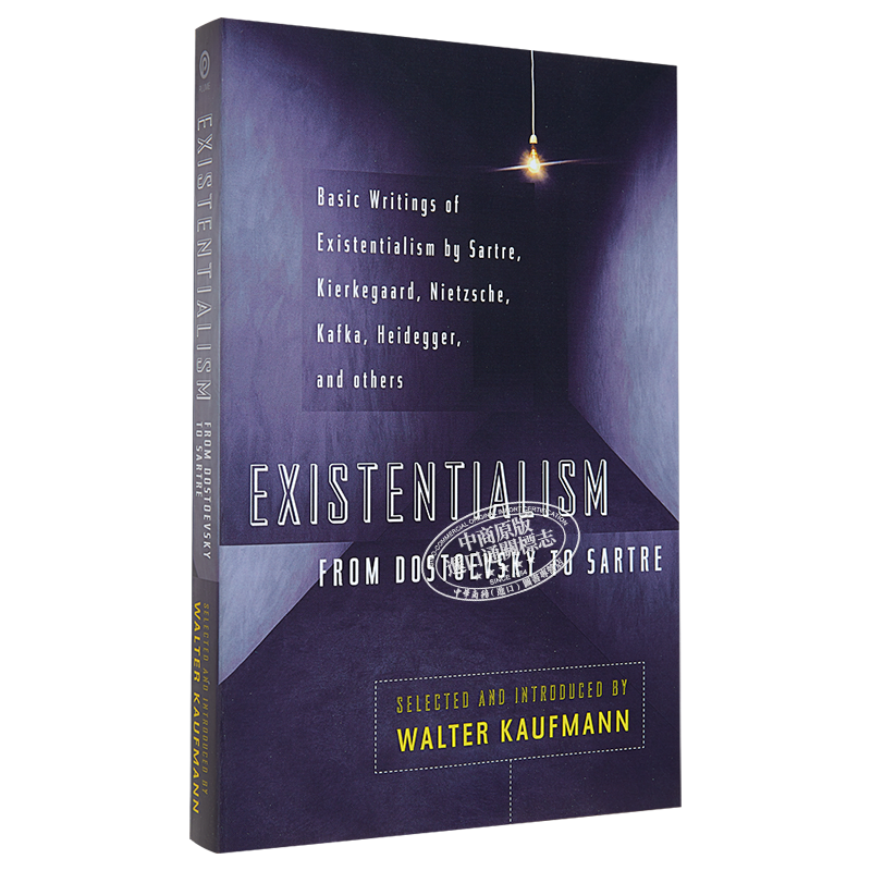 存在主义 从陀斯妥也夫斯基到沙特 英文原版 Existentialism from Dostoevsky to Sartre Walter Kaufmann【中商原版】