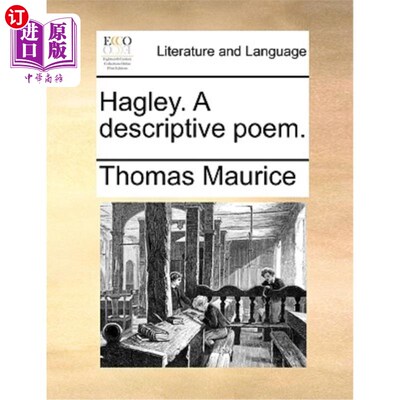 海外直订Hagley. a Descriptive Poem. Hagley。一首描述性的诗