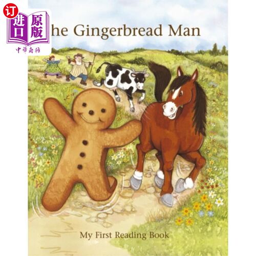 海外直订Gingerbread Man (floor Book) 姜饼人(地板书)