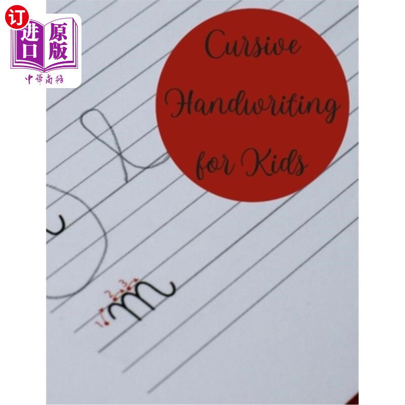 海外直订A Handwriting Series Guide- Cursive for Children 书写系列指南-儿童草书