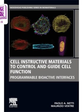 海外直订医药图书Cell Instructive Materials to Control and Guide ... 控制和引导细胞功能的细胞指导材料