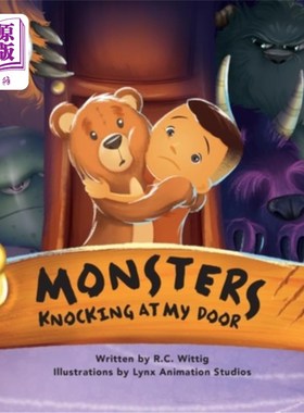 海外直订Monsters Knocking at My Door: The Mighty Adventures Series: Book 2 怪物敲我的门:强大的冒险系列:二册