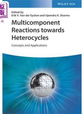 现货 Multicomponent Reactions Towards Heterocycles 【中商原版】