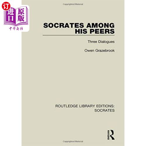 海外直订Socrates Among His Peers 苏格拉底与同伴