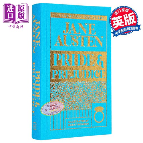 傲慢与偏见 口袋书 Pride and Prejudice 英文原版 Jane Austen 简 奥斯汀诞辰 250 周年纪念版 经典名著【中商原版】