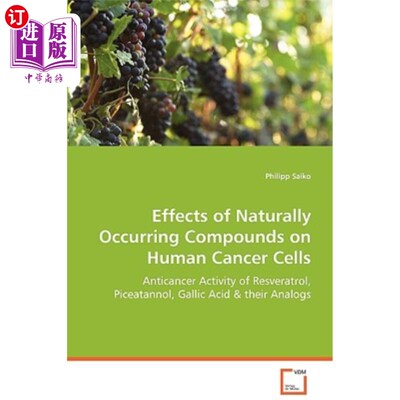 海外直订医药图书Effects of Naturally Occurring Compounds on Human Cancer Cells 天然化合物对人类癌细胞的影响