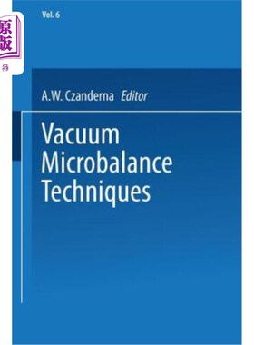海外直订Vacuum Microbalance Techniques: Volume 6 真空微天平技术：第6卷